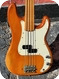 Fender-Precision Fretless Bass -1977-Natural Finish