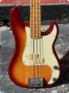Fender Precision Elite Bass 1983 Honey Amber'burst