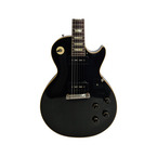 Gibson-Gibson Made To Measure Custom 54 Les Paul Standard -2021-Ebony Top, Red Aniline Back And Sides