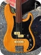 Fender-Precision Fretless Bass -1977-Natural Finish 