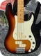 Fender-Precision Elite II Bass-1983-Sunburst Finish 