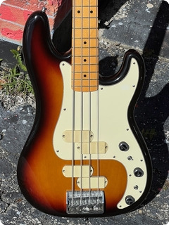 Fender Precision Elite Ii Bass 1983 Sunburst Finish 