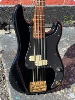 Fender Precision Elite Bass  1983 Black Finish