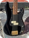 Fender-Precision Elite Bass -1983-Black Finish