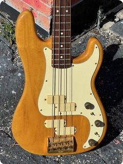 Fender Precision Elite Ii Bass  1983 Natural Ash Finish 