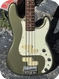 Fender-Precision Elite II Bass-1983-Pewter Metallic 