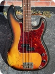 Fender Precision Bass 1965 Sunburst Finish