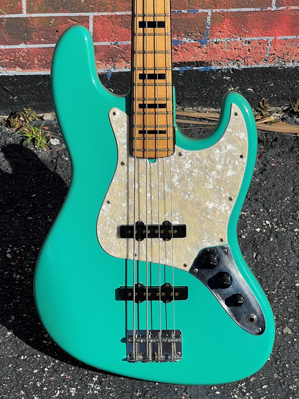 Fender Jazz Bass 1968 Seafoam Green Bass For Sale Guitarbroker