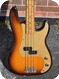 Fender Precision Bass 1957 2 tone Blue Sunburst Finish