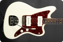 Fender Jazzmaster 1965 Olympic White WMatching Headstock