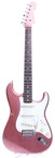 Fender Stratocaster 62 Reissue Matching Headstock Nitro 1999 Burgundy Mist Metallic