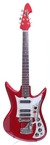 Teisco K 3L Shark Fin Candy Apple Red