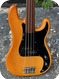 Fender Precision Fretless Bass  1977-Natural Finish 