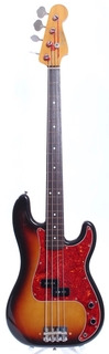Fender Precision Bass '62 Reissue Fretless 1990 Sunburst