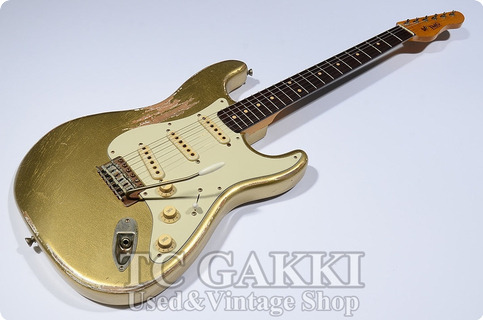 Tmg Guitar Dover Sss Aztec Gold 2018