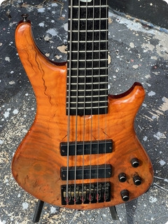 Roscoe Basses Skb Custom 6 String Bass  2005 Burl Maple 