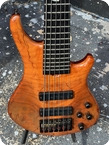 Roscoe Basses SKB Custom 6 string Bass 2005 Burl Maple