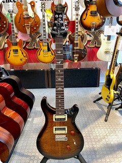 Prs Guitars Se Custom 24 2022 Black Gold Burst