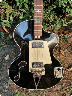 Davoli Wandre Bb Model Fetish Guitar 1962 Black