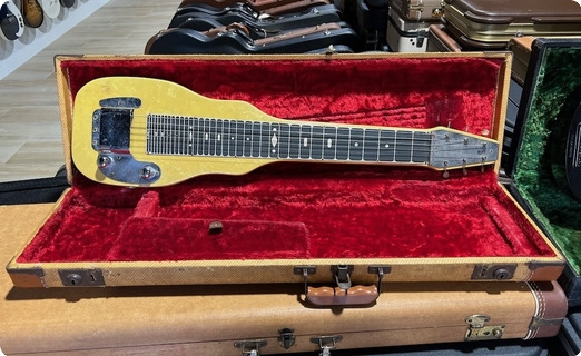 Fender Champion Lapsteel 1954 Yellow Pearloid 