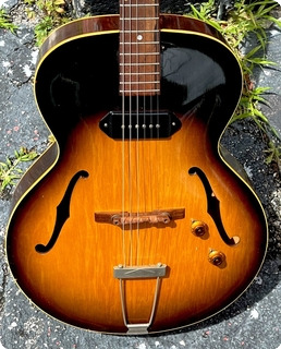 Gibson Es 125 1957 Sunburst Finish