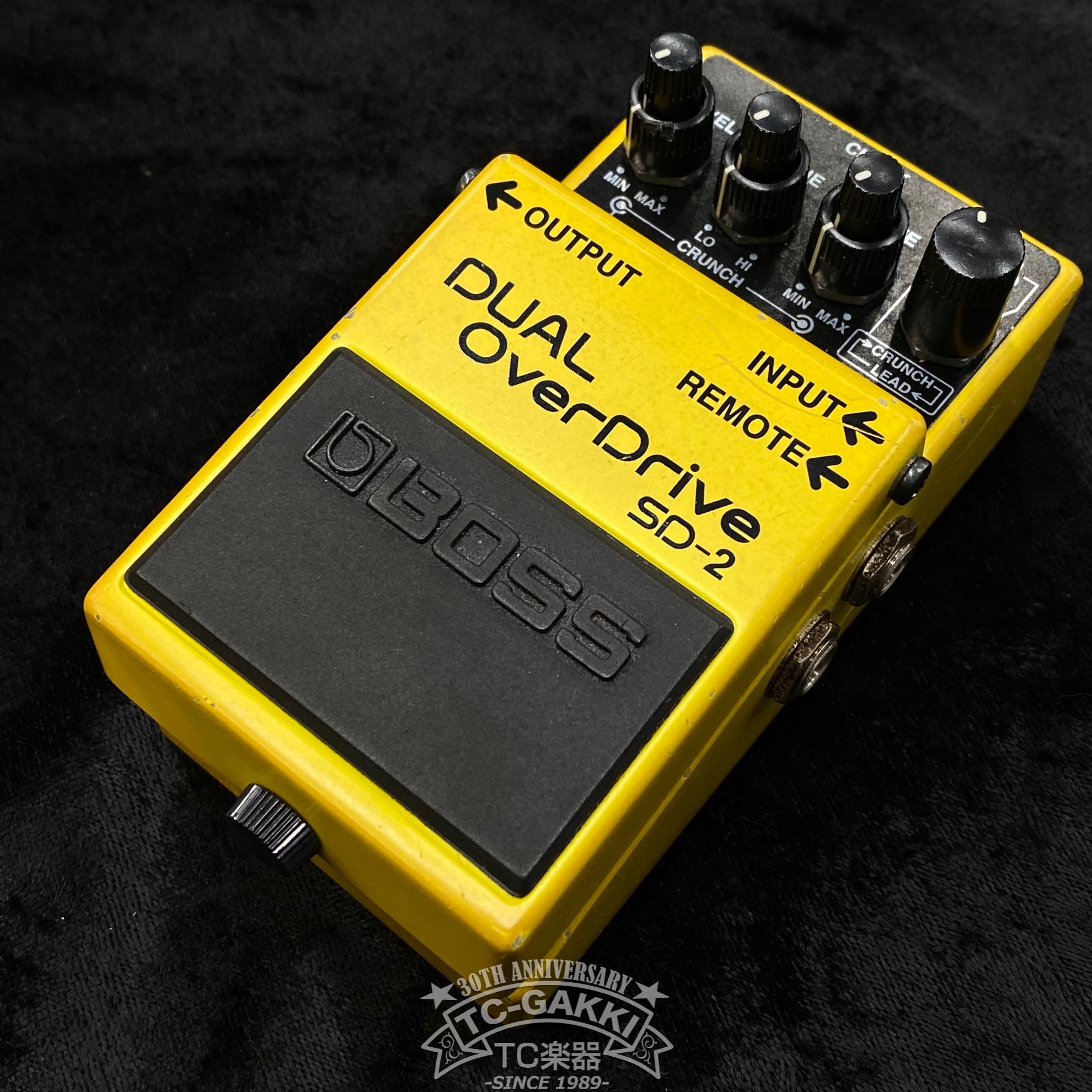 Boss SD 2 DUAL Over Drive 1995 0 Effect For Sale TCGAKKI