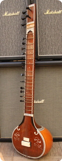 Noname Sitar From India With Case Student Model