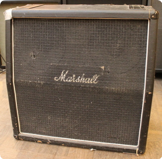 Marshall 1973 Lead 1960a Bass Checkerboard Angled 4x12 Cabinet 1973