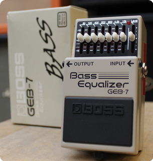 Boss Geb 7 Bass Equalizer