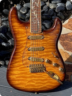 Fender Stratocaster Schultz O Caster Master Built 1992 2 Tone Sunburst 