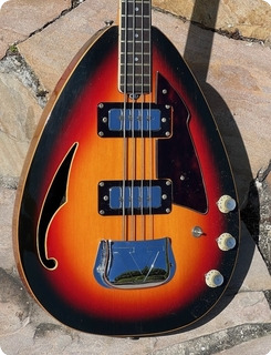 Vox Stinger Iv Bass  1968 Sunburst Finish