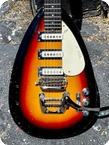 Vox Mark IX 9 String Guitar 1968 Sunburst Finish