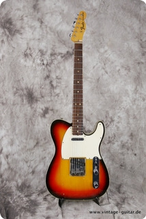 Fender Telecaster Custom 1969 Sunburst