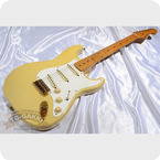 Fender-1957 Stratocaster White Blonde Refinished-1957