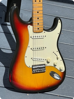 Fender Stratocaster 1973 Sunburst Finish