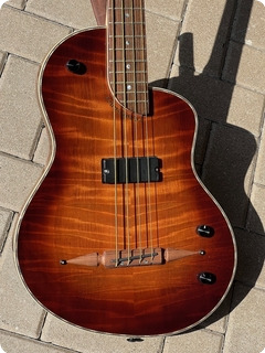 Rick Turner Renaissance Rb4 4 String Bass 2016 Sunburst Finish