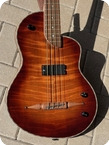 Rick Turner Renaissance RB4 4 string Bass 2016 Sunburst Finish