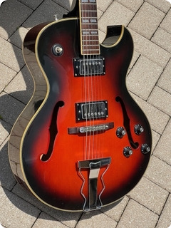 D'agostino Es 175d Replica 1975 Dark Sunburst 