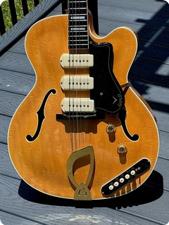 Guild X 350b Blonde 1960 Blonde Finish 