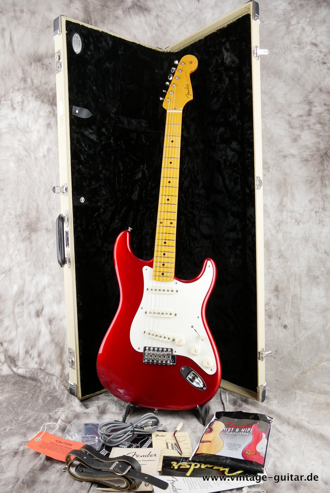 Fender Stratocaster Eric Johnson Signature 2000's Candy Apple Red