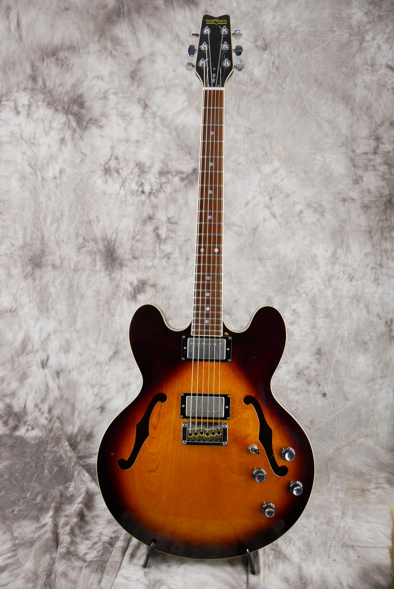 Washburn HB 35 1983 Sunburst Guitar For Sale Vintage Guitar Oldenburg