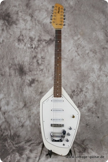 Vox Phantom 12 String 1965 White Guitar For Sale Vintage