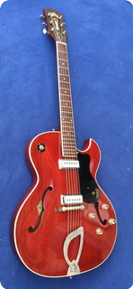 Guild Starfire Ii 1962 Cherry Red