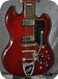 Guild S 100 Deluxe With Bigsby 1973 Cherry Red