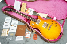 Gibson-Custom Shop '58 Les Paul Standard VOS-2021-Lemon Burst