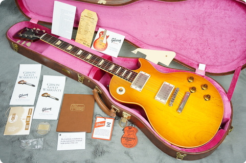 Gibson Custom Shop '58 Les Paul Standard Vos 2021 Lemon Burst