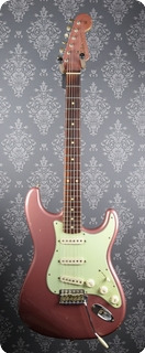 Fender Custom Shop 60's Stratocaster Relic Rw Burgundy Mist   Begagnad