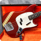 Fender-Mustang Bass-1971-Competition Red
