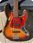 Fender-Jazz Bass -1962-Sunburst Finish
