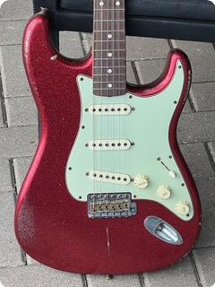 Fender Stratocaster '62 Heavy Relic 2009 Candy Apple Red Sparkle
